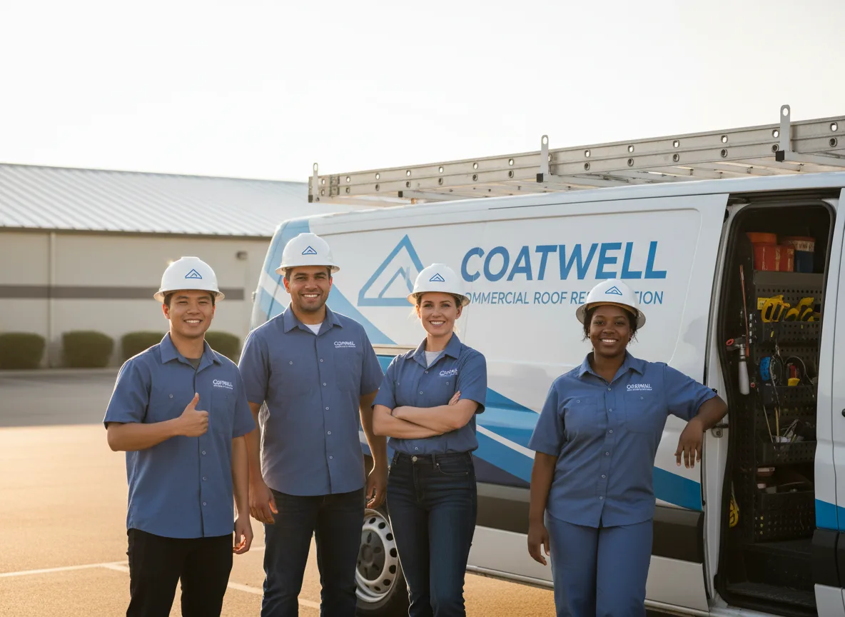 Commercial roof coating company in Oak Park, CA